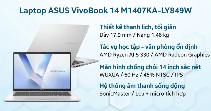ASUS VivoBook 14 M1407KA-LY849W – ảnh 11