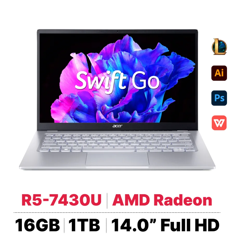 Acer Swift Go SFG14-41-R251 – ảnh 1