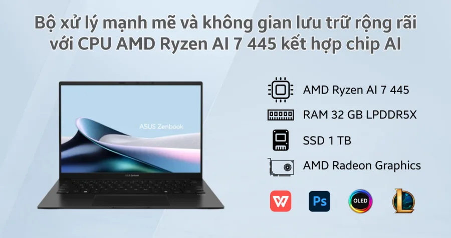 ASUS ZenBook 14 UM3406GA-QD073WS – ảnh 11