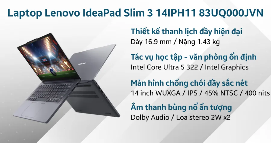Lenovo IdeaPad Slim 3 14IPH11 83UQ000JVN – ảnh 8