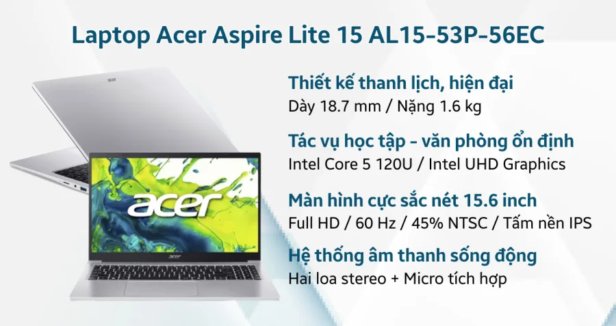 Acer Aspire Lite 15 AL15-53P-56EC – ảnh 11