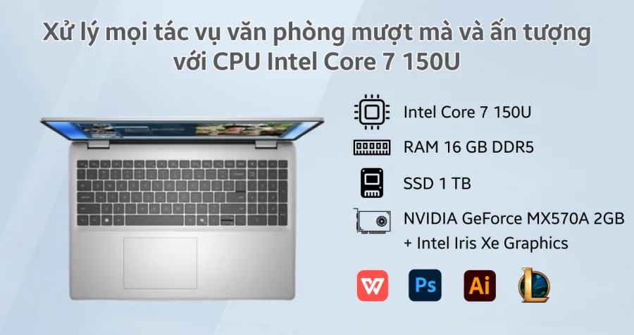 Dell 16 DC16251 DC6C7557W1 – ảnh 10