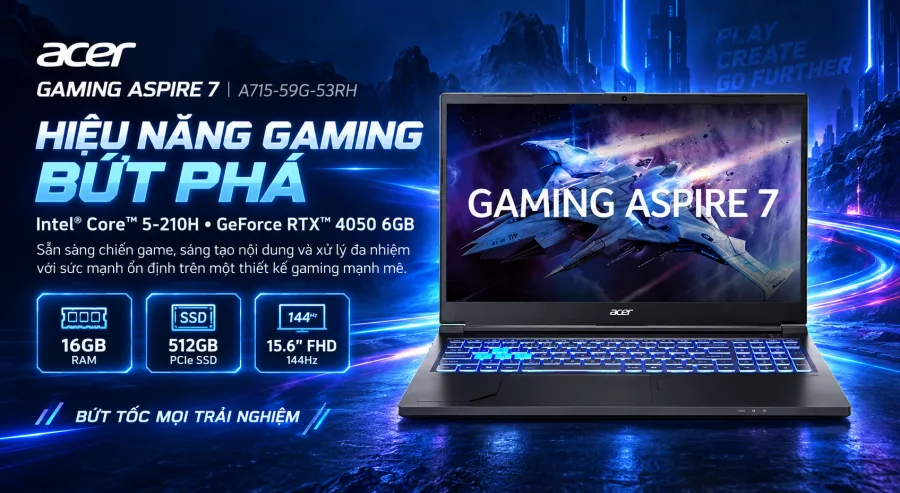Acer Gaming Aspire 7 A715-59G-53RH – ảnh 3