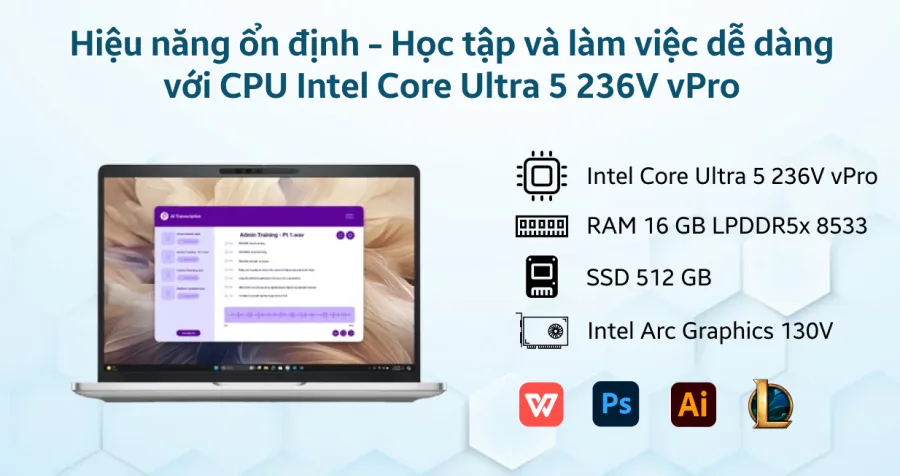 Dell Pro 13 Plus PB13250-236V-16512W – ảnh 12