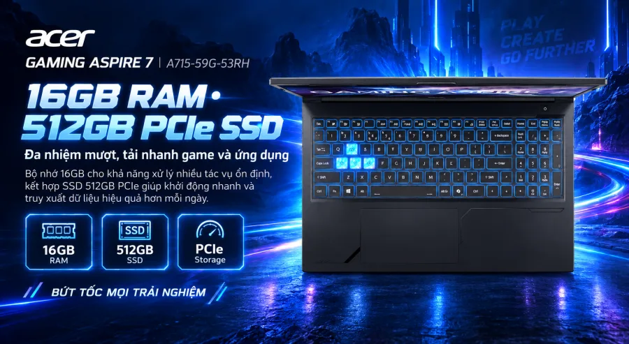 Acer Gaming Aspire 7 A715-59G-53RH – ảnh 4