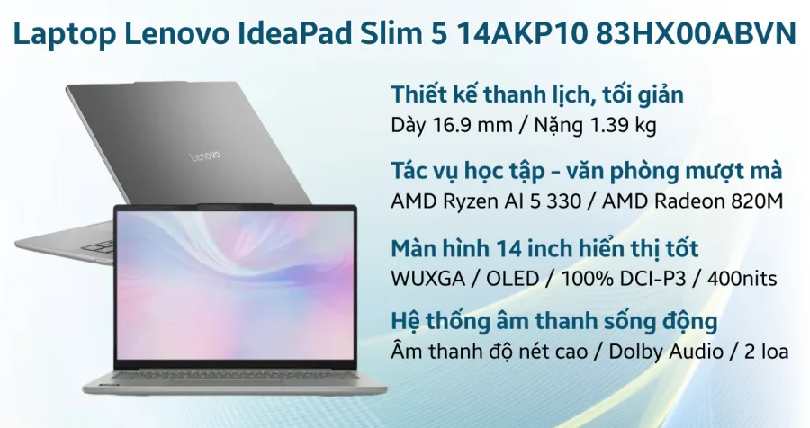 Lenovo IdeaPad Slim 5 14AKP10 83HX00ABVN – ảnh 9