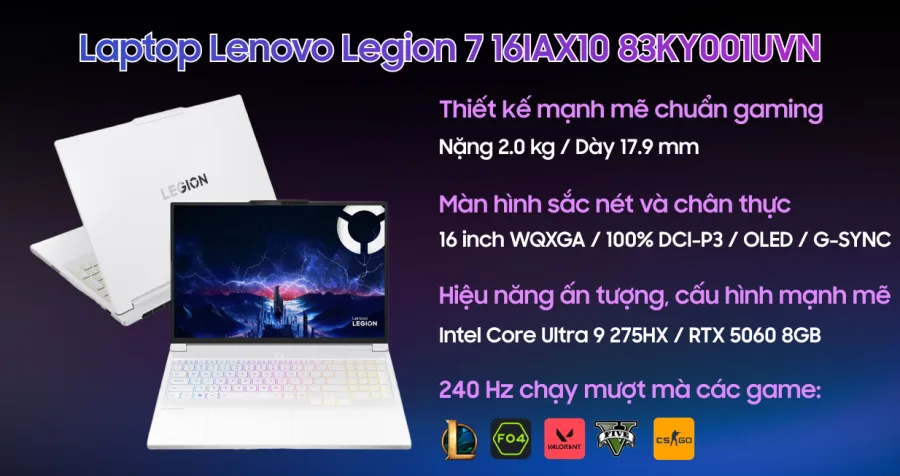 Lenovo Legion 7 16IAX10 83KY001UVN – ảnh 2