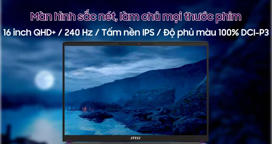 MSI Vector 16 HX AI A2XWHG-010VN – ảnh 9