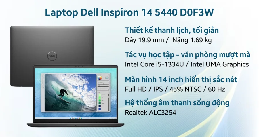 Dell Inspiron 14 5440 D0F3W - Nhập khẩu chính hãng – ảnh 6