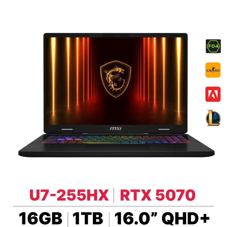 MSI Crosshair 16 HX AI D2XWGKG-034VN – ảnh 1