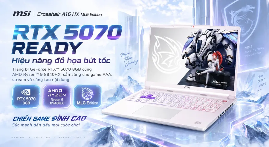 MSI Crosshair A16 HX MLG Edition E8WGK-093VN – ảnh 2