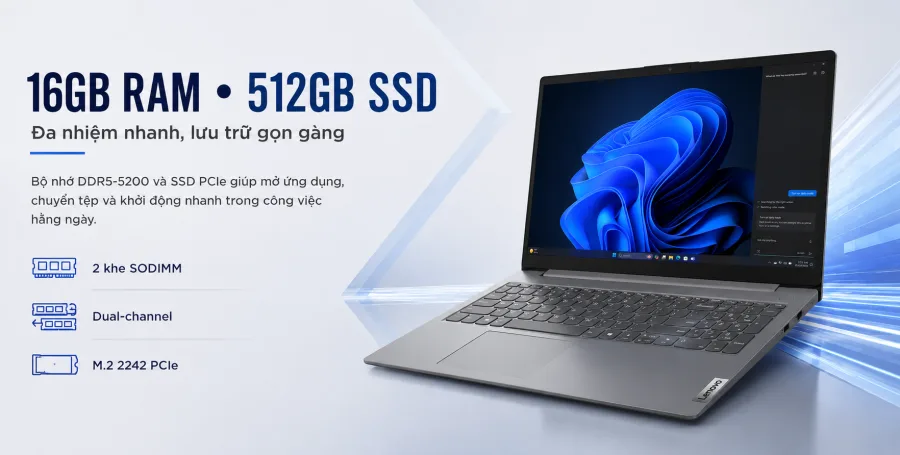 Lenovo V15 G5 IRL 83HF00BSVA – ảnh 5