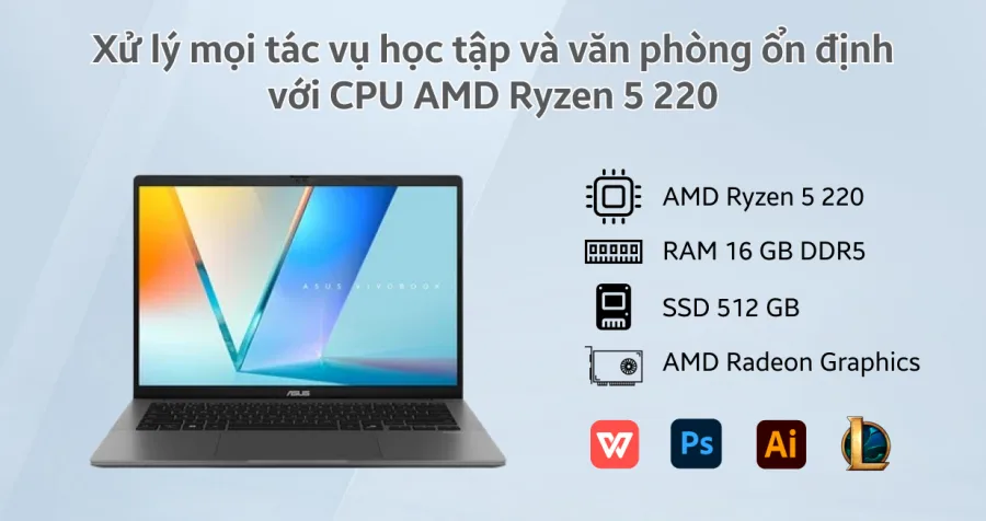 ASUS VivoBook S14 M3407HA-SF480W – ảnh 12