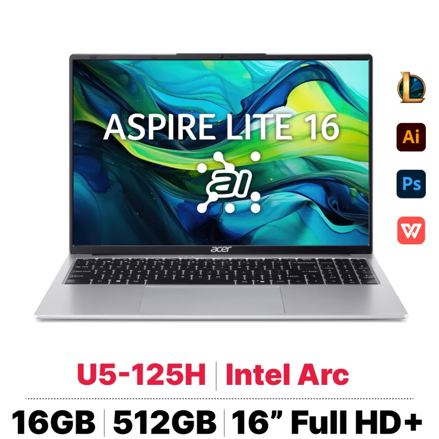 Acer Aspire Lite 16 AI AL16-71P-582Q – ảnh 1