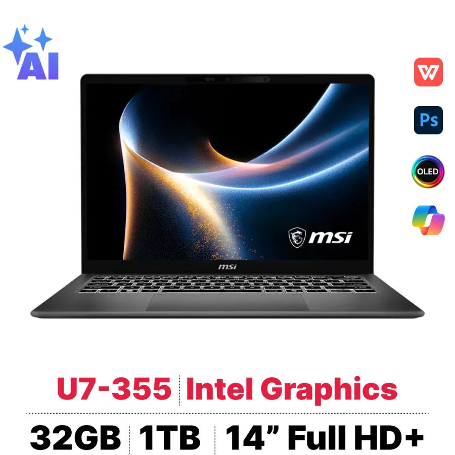 MSI Prestige 14 AI+ D3MG-022VN – ảnh 1