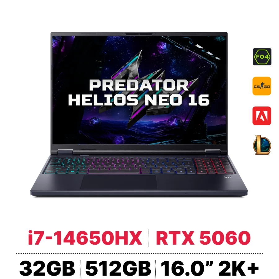 Acer Gaming Predator Helios Neo 16 PHN16-I31-72XE – ảnh 1