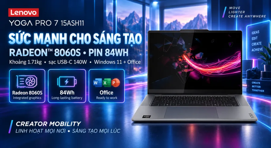 Lenovo Yoga Pro 7 15ASH11 83W5000SVN – ảnh 2