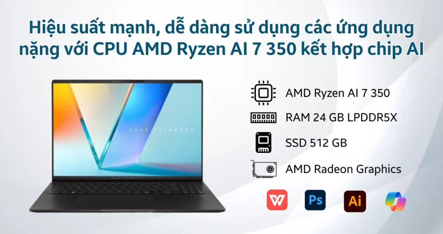 ASUS Vivobook S 16 OLED M5606KA-RI016WS – ảnh 11