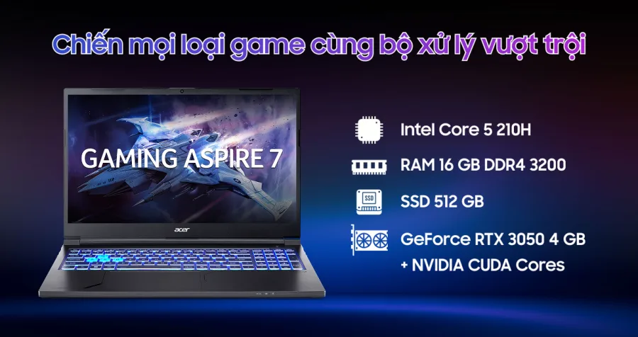 Acer Gaming Aspire 7 A715-59G-59RD – ảnh 3