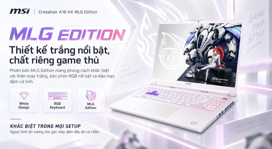 MSI Crosshair A16 HX MLG Edition E8WGK-093VN – ảnh 5