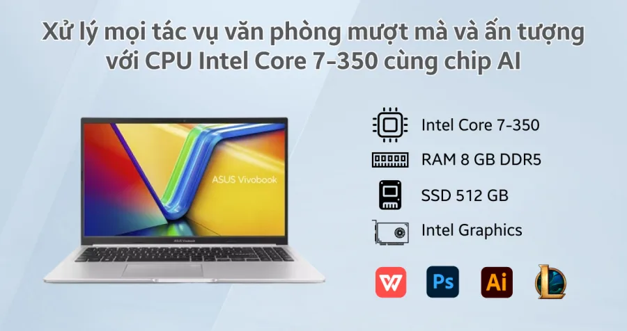ASUS Vivobook 15 X1504MA-BQ633W – ảnh 9
