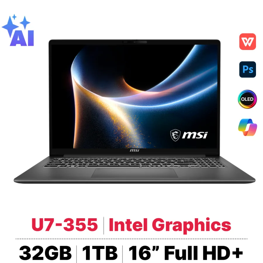 MSI Modern 16S AI+ G3MG-058VN – ảnh 1