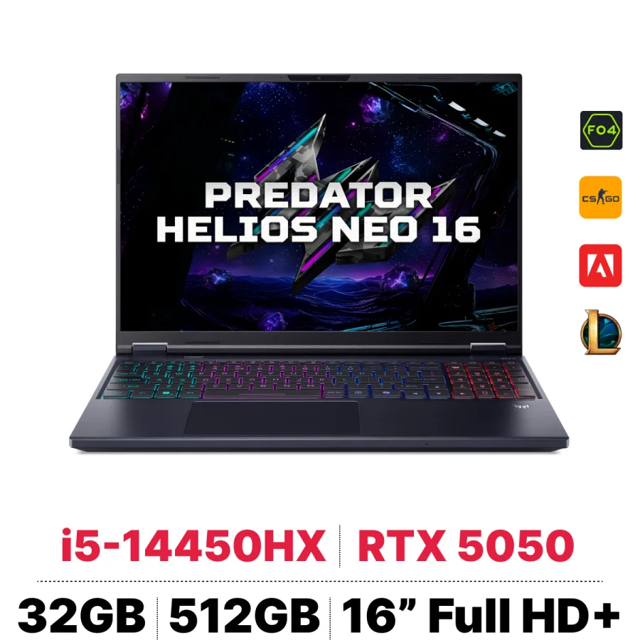 Acer Gaming Predator Helios Neo 16 PHN16-I31-50H7 – ảnh 1