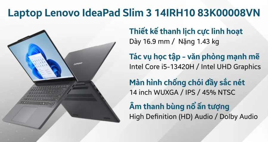 Lenovo IdeaPad Slim 3 14IRH10 83K00008VN – ảnh 8