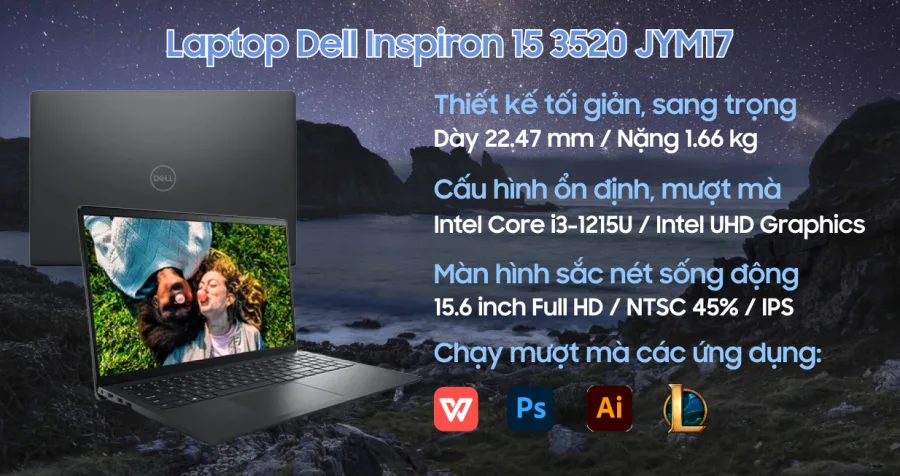 Dell Inspiron 15 3520 JYM17 - Nhập khẩu chính hãng – ảnh 10