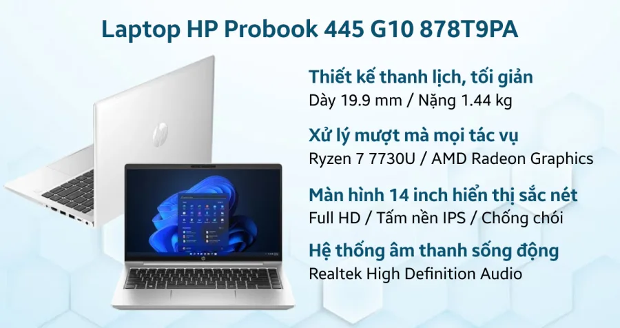 HP Probook 445 G10 878T9PA – ảnh 8