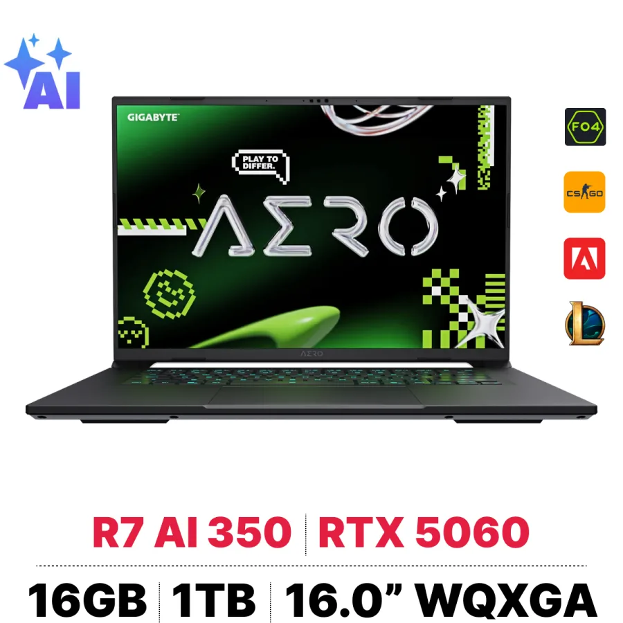 Gigabyte AERO X16 EG61H-X161VH93VNC94DH – ảnh 1
