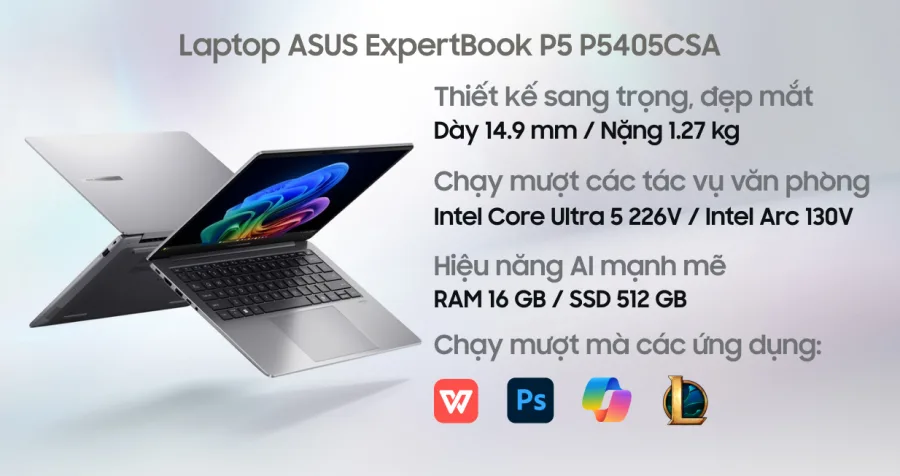 ASUS ExpertBook P5 P5405CSA-NZ0016W – ảnh 2