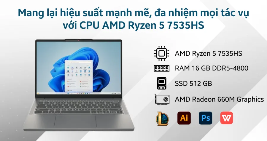 Lenovo IdeaPad Slim 3 14ARP10 83K600E9VN – ảnh 9