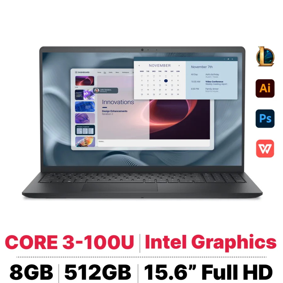 Dell Pro 15 Essential PV15250 VKVKD - Nhập khẩu chính hãng – ảnh 1
