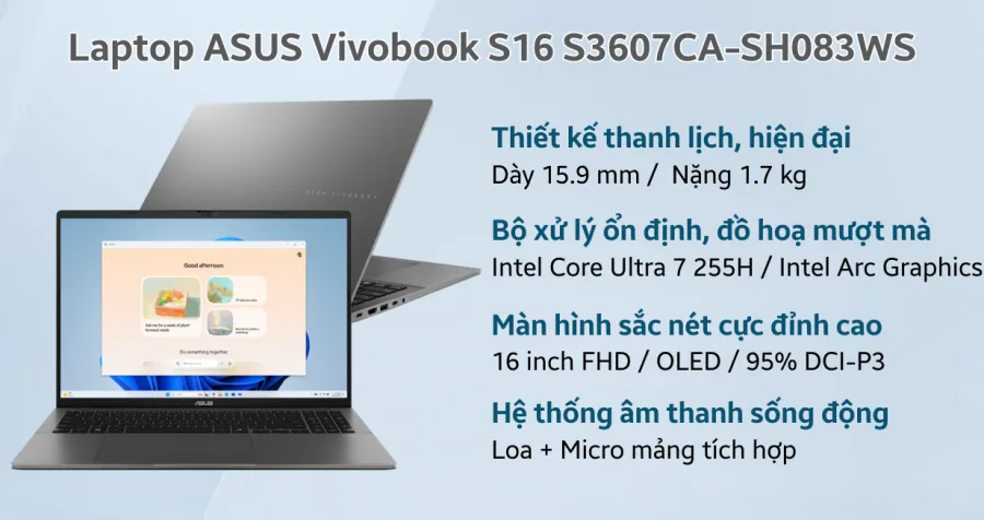 ASUS Vivobook S16 S3607CA-SH083WS – ảnh 12