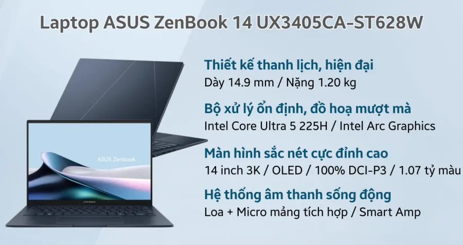 ASUS ZenBook 14 UX3405CA-ST628W – ảnh 12
