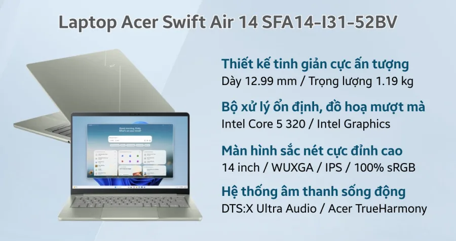 Acer Swift Air 14 SFA14-I31-52BV – ảnh 12