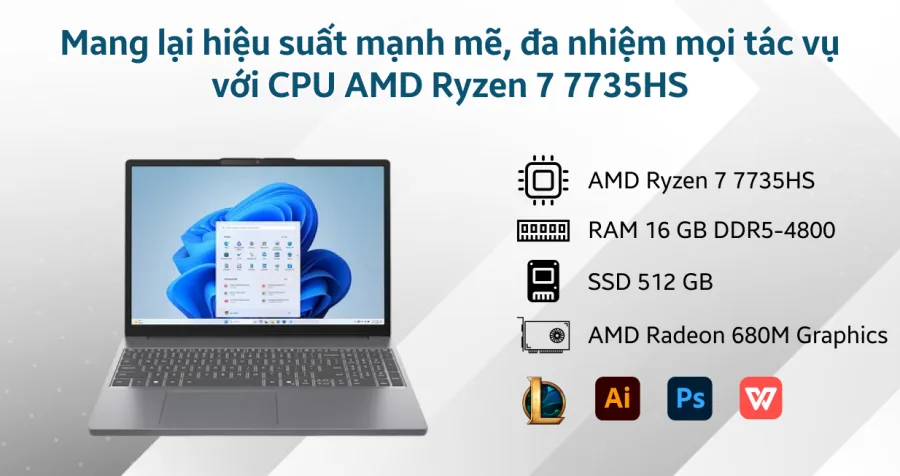 Lenovo IdeaPad Slim 3 15ARP10 83K700YVVN – ảnh 10