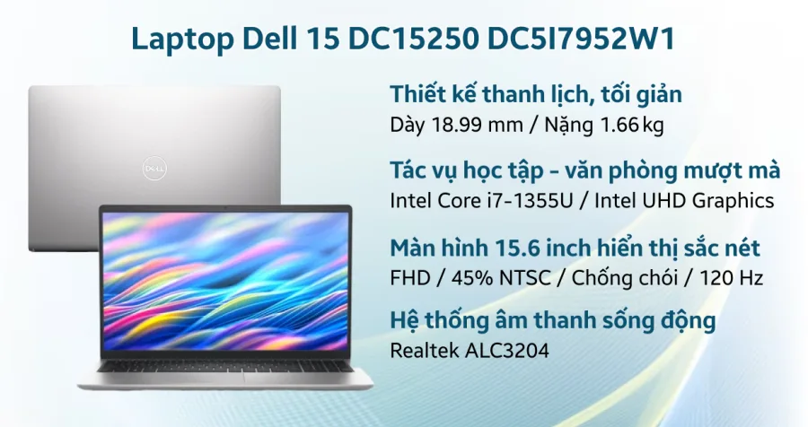 Dell 15 DC15250 DC5I7952W1 – ảnh 8