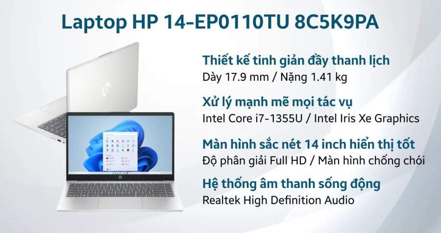 HP 14-EP0110TU 8C5K9PA – ảnh 6