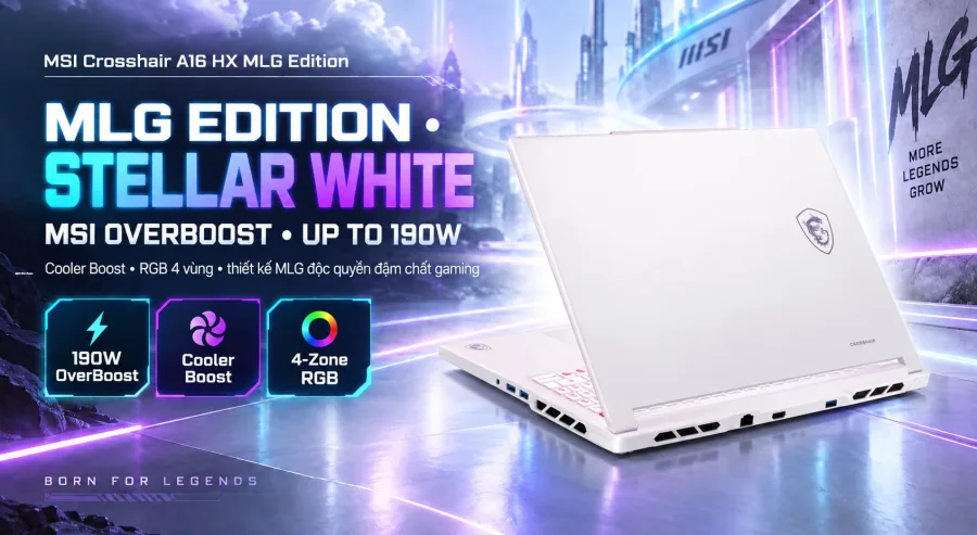 MSI Crosshair A16 HX MLG Edition E8WFK-067VN – ảnh 5