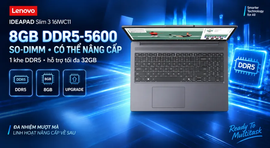 Lenovo IdeaPad Slim 3 16IWC11 83RS0063VN – ảnh 6