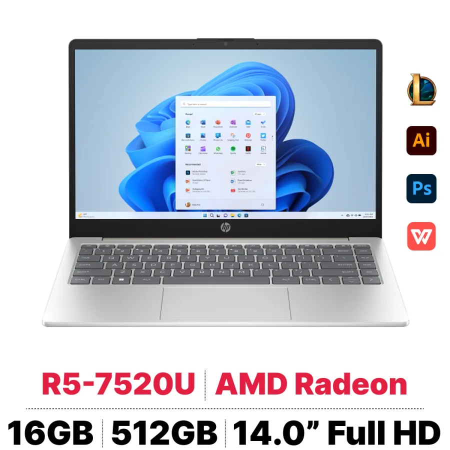 HP 14‑EM0023AU D0BG7PA – ảnh 1