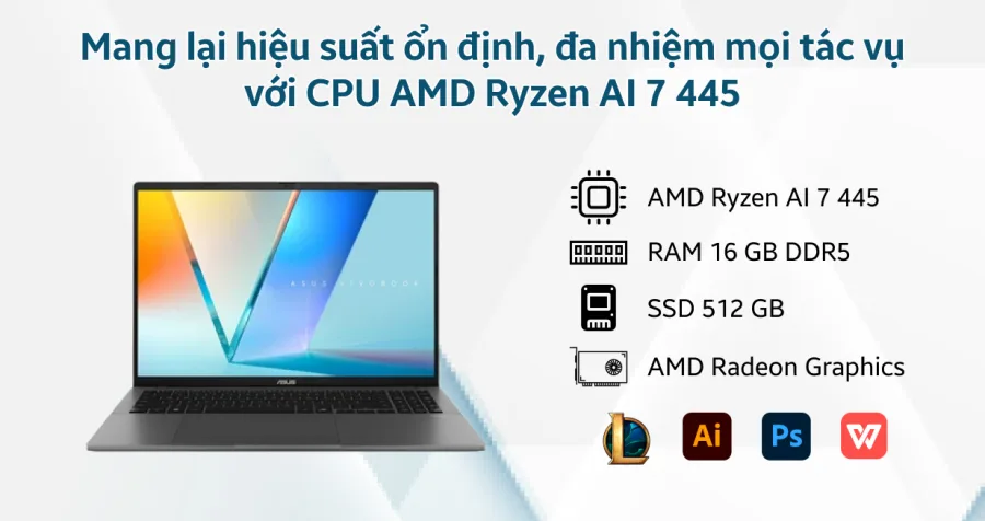 ASUS VivoBook S16 M3607GA-SH034W – ảnh 11