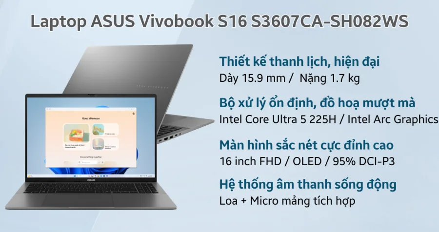 ASUS Vivobook S16 S3607CA-SH082WS – ảnh 12