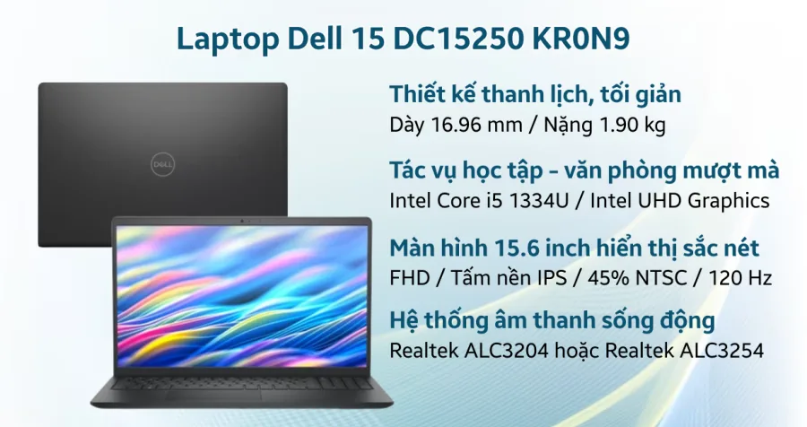 Dell 15 DC15250 KR0N9 - Nhập khẩu chính hãng – ảnh 10