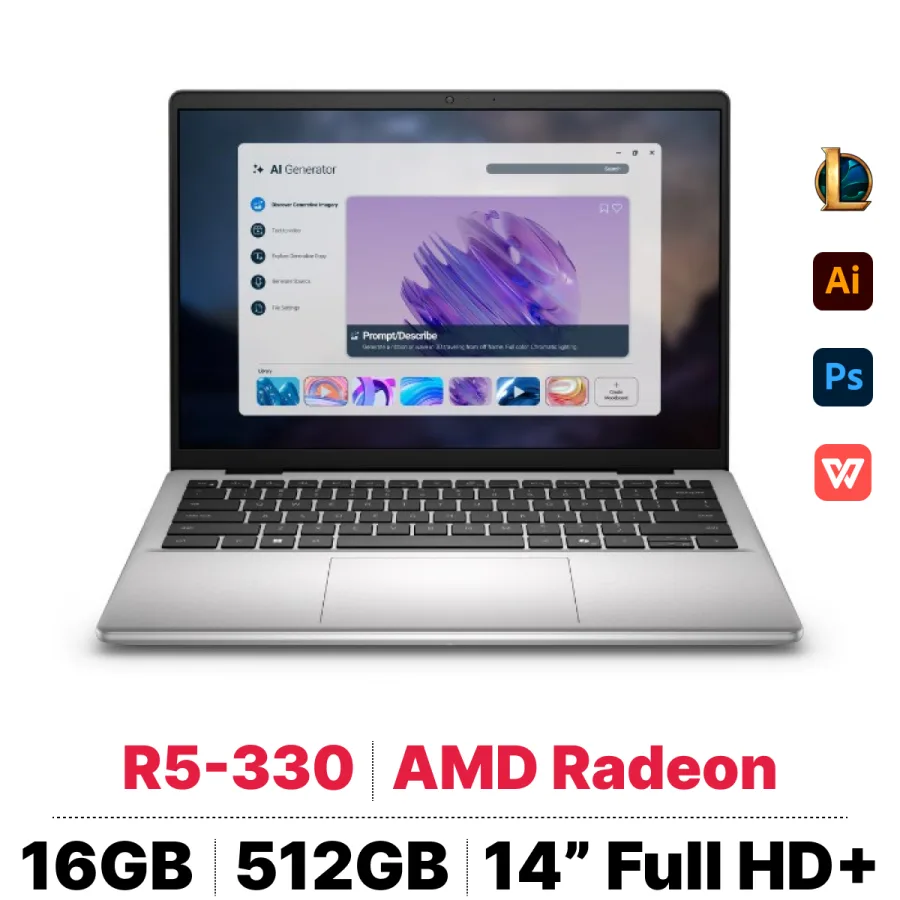 Dell 14 DC14255 DC4A5330W1 - Bảo hành 2 năm – ảnh 1