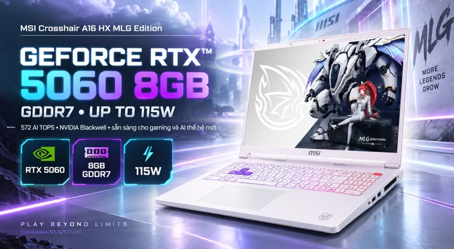MSI Crosshair A16 HX MLG Edition E8WFK-067VN – ảnh 6