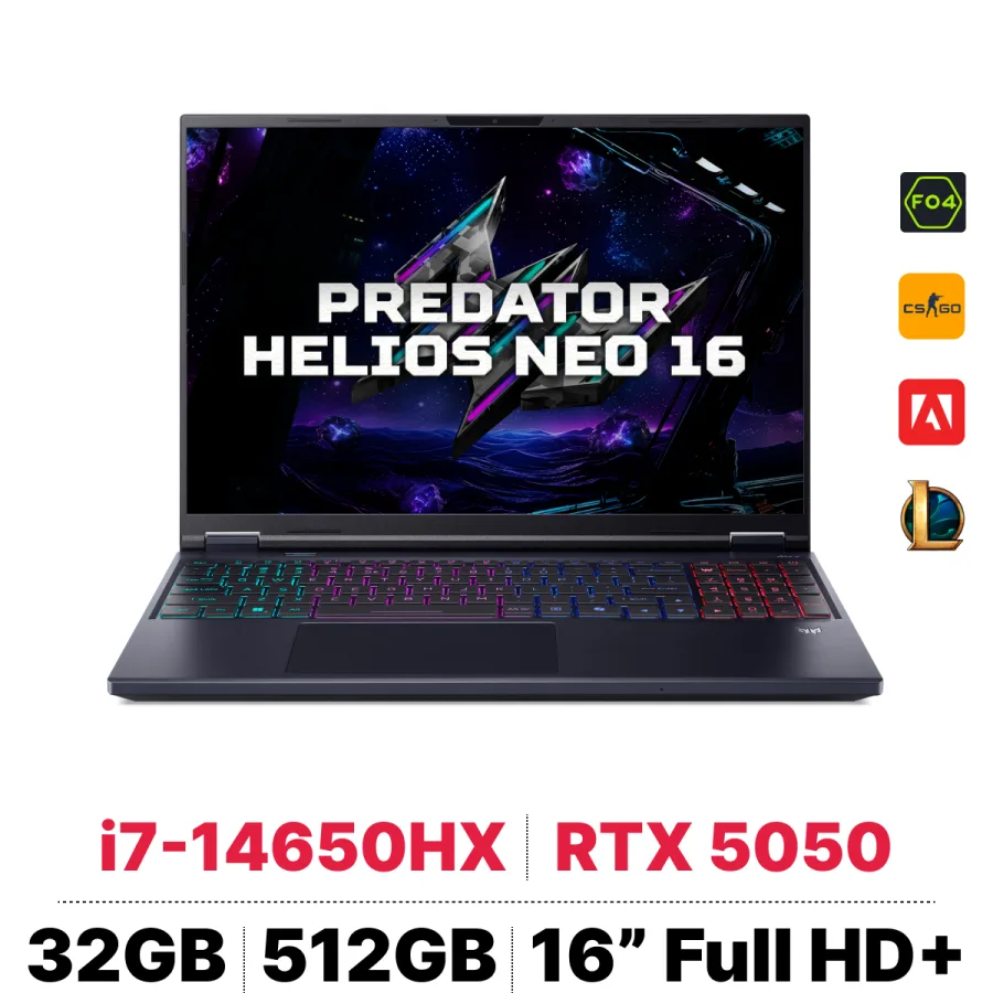Acer Gaming Predator Helios Neo 16 PHN16-I31-74MN – ảnh 1