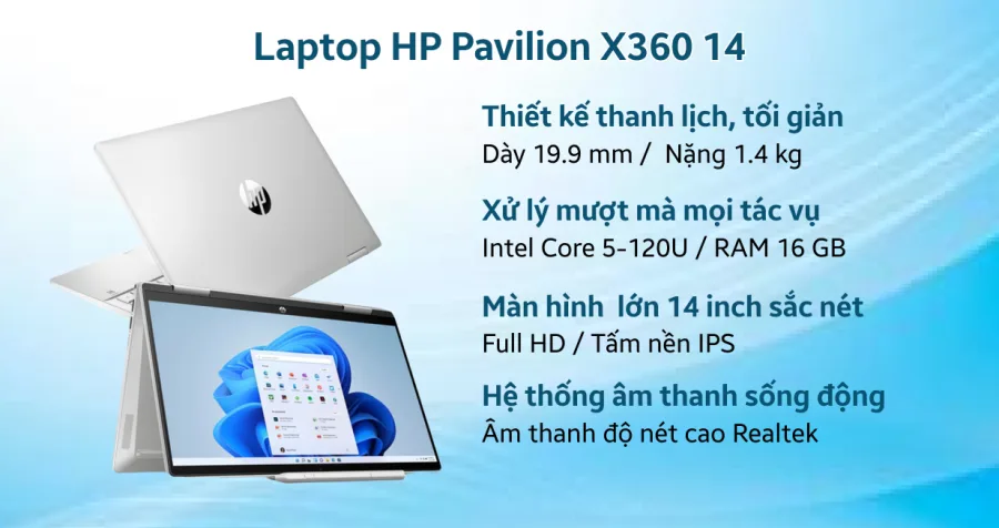 HP Pavilion X360 14-EK2017TU 9Z2V5PA – ảnh 7